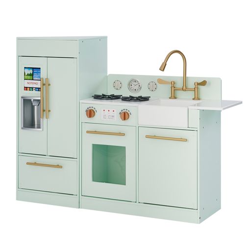 Cuisine De Jeu Enfant Dînette Machine à Glace Menthe (2 Pièces) Fille Garçon