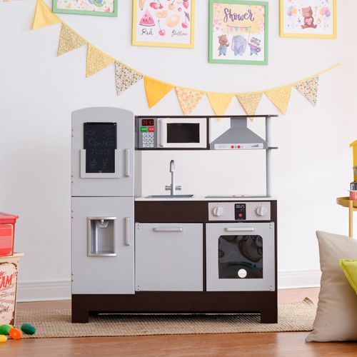 FRCOLOR Hotte Mini Cuisine – Lumières Et Sons Réalistes – Jouet Imitation – Dès 3 Ans