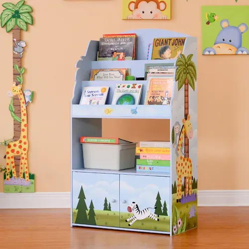 Bibliothèque Enfant Avec Placard De Rangement