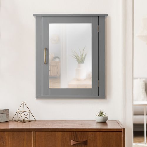 Armoire à Pharmacie Murale Avec Miroir Avec Étagère Réglable