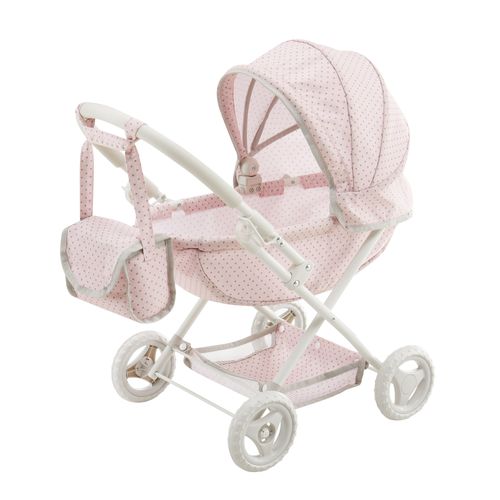 Poussette Landau Pour Poupée Polka Dot Princess Rose