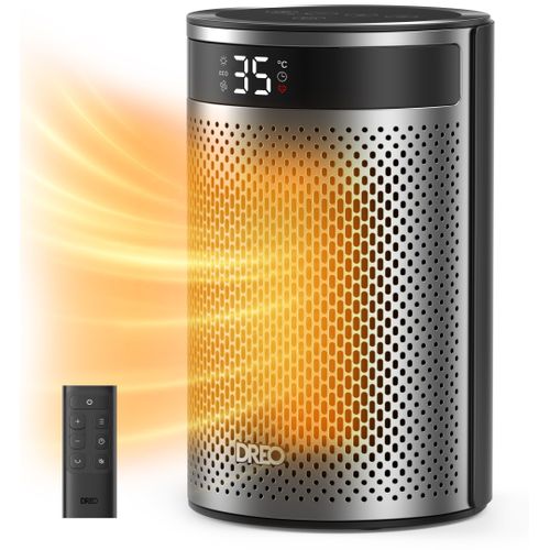 Chauffage D'appoint - Hyper-céramique - 1500 W - Atom 416 - Colonne - Noir