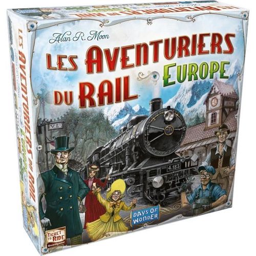 Jeu De Société Les Aventuriers Du Rail Europe Jeu De Société