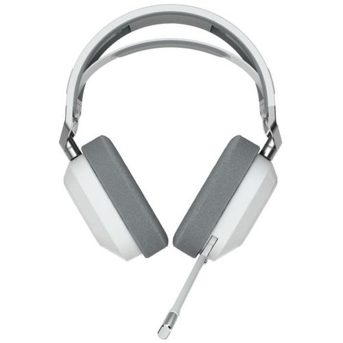 Casque Gaming Filaire Corsair Hs80 Rgb USB Son Surround 7.1 Microphone Omnidirectionnel Blanc