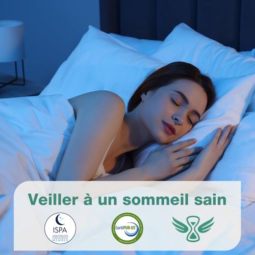 Surmatelas 120x190 Cm Nov, épaisseur 5 Cm Avec Mousse Mémoire De Forme En Gel