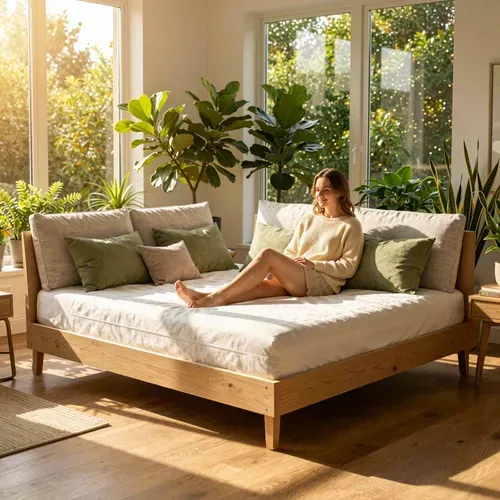 Matelas Mousse 90x190 Cm AVE épaisseur 14 Cm