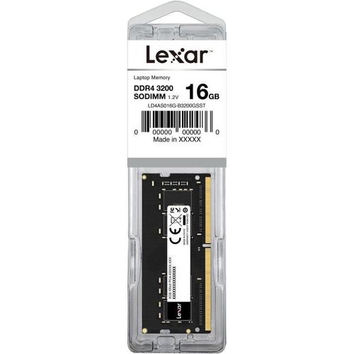 Mémoire Ram - Lexar - Dram - 16go - (ld4as016gb3200gsst)