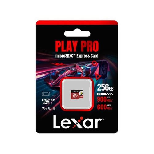 Carte Play Pro Microsdxc™ Express - Carte Mémoire - 256gb - Vitesse De Lecture Jusqu'à 900mo/s