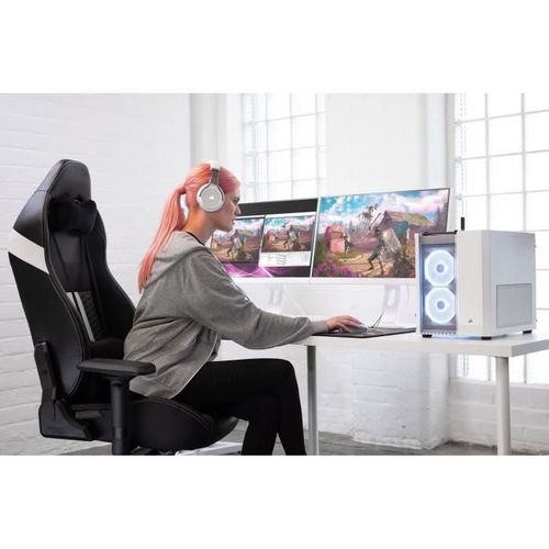 Casque Gamer Virtuoso Rgb Sans Fil Blanc (ca9011186eu)