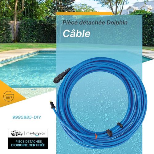 Cable D'alimentation 18m Pour Robot Dolphin S300 Et équivalent Voir Liste 9995885-diy