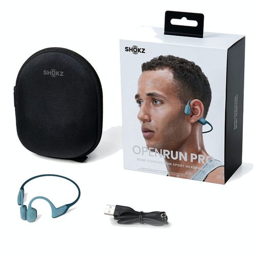Casque Sport Sans Fil Openrun Pro Bluetooth Avec Réduction Du Bruit Bleu