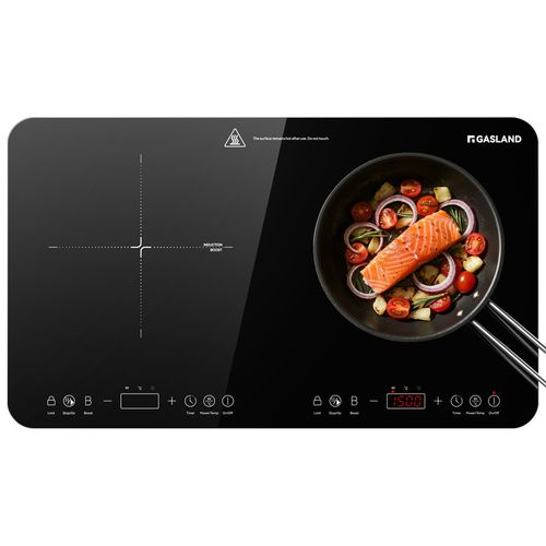 Plaque Induction Mobile Ih582bta 2 Zones 58 Cm 3500w, 10 Niveaux De Température et puissance Boost