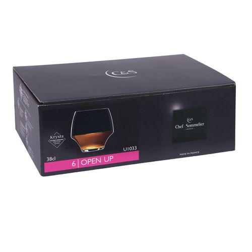 Open Up - 6 Gobelets Forme Basse 38 Cl