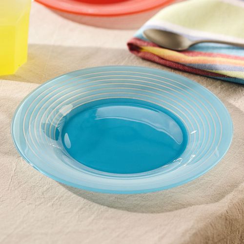 Assiette à Dessert Bleue 19.5 Cm