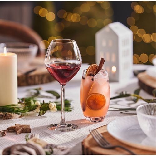 6 Verres à Eau 37 Cl Cheer Up - Chefetsommelier - Cristallin Extra Résistant