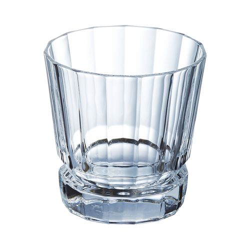6 Verres à Eau 32cl Macassar - Cristal D'arques - Verre Ultra Transparent Au Design Vintage
