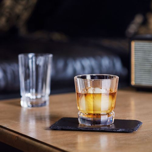 6 Verres à Eau 32cl Macassar - Cristal D'arques - Verre Ultra Transparent Au Design Vintage