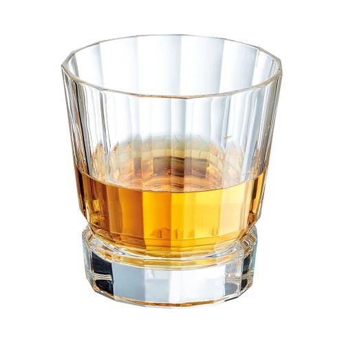 6 Verres à Eau 32cl Macassar - Cristal D'arques - Verre Ultra Transparent Au Design Vintage