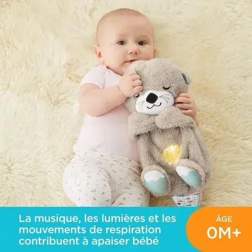 Ma Loutre Câlins Bonne Nuit - Peluche Veilleuse Bébé Musicale Et Lumineuse