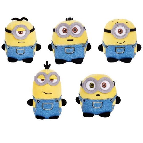 Les Minions Peluche Presse Et Chante 10-13cm (modele Aléatoire) - BUT