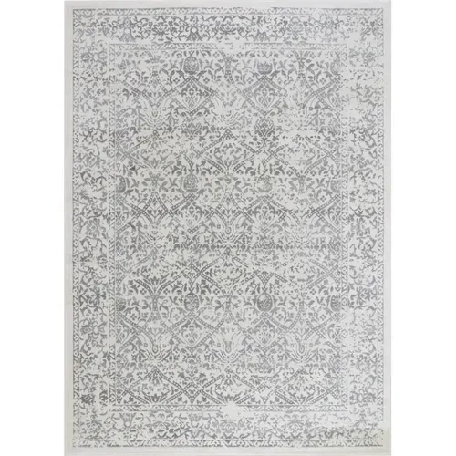 Tapis Vintage Oriental Blanc/gris 200x275 Cm Margaux