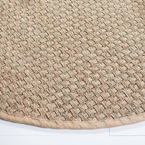 Tapis Natural Fiber 244 X 244 Cm Fibre Naturelle Roselyn Neutre