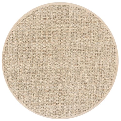 Tapis Natural Fiber 244 X 244 Cm Fibre Naturelle Roselyn Neutre