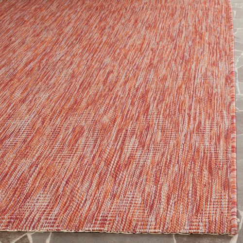 Tapis Cour 79 X 152 Cm Contemporain Clementine Rouge
