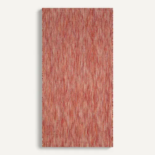 Tapis Cour 79 X 152 Cm Contemporain Clementine Rouge