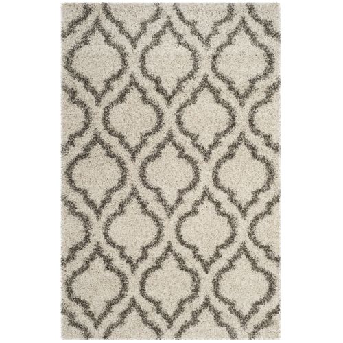 Tapis Hudson Shag 155 X 229 Cm Shag Mati Gris