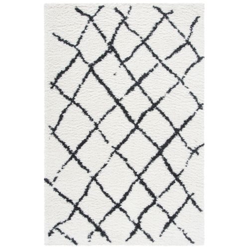 Tapis Shag Berbère 122 X 183 Cm Shag Temara Marron