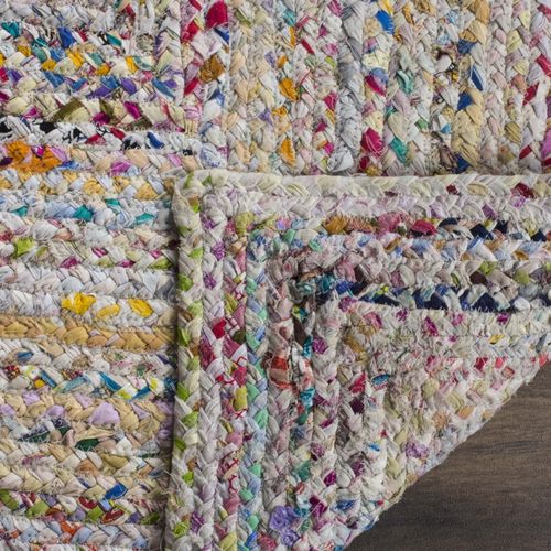 Tapis Braided 76 X 122 Cm Boheme Halcyon Ivoire / Multi