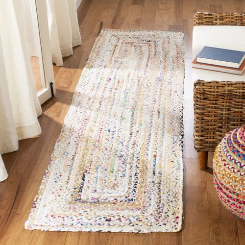 Tapis Braided 76 X 122 Cm Boheme Halcyon Ivoire / Multi