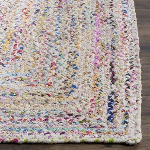 Tapis Braided 76 X 122 Cm Boheme Halcyon Ivoire / Multi