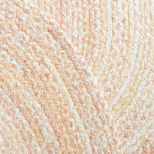 Tapis Braided 183 X 183 Cm Chalet De Campagne Jessamy Beige