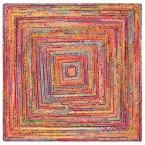 Tapis Cape Cod 122 X 122 Cm Cotier Revel Rouge / Multi