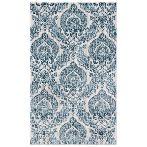 Tapis Isabelle 91 X 152 Cm De Transition Lorelei Bleu