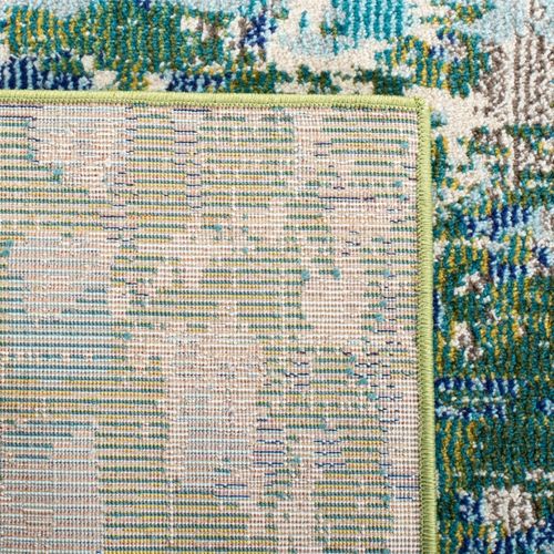 Tapis Madison 183 X 274 Cm Contemporain Paisley Vert / Turquoise