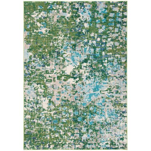 Tapis Madison 183 X 274 Cm Contemporain Paisley Vert / Turquoise