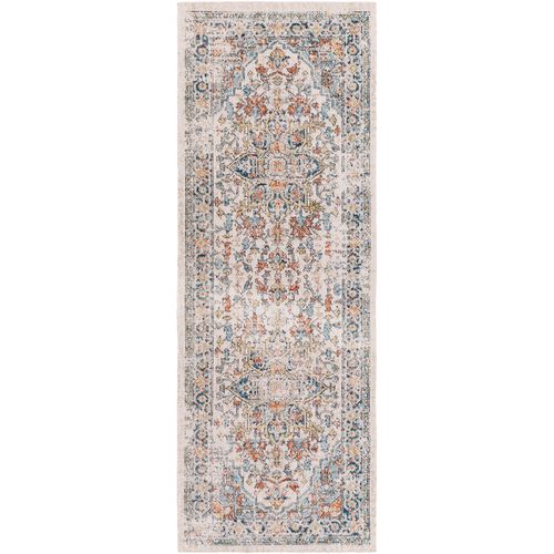 Tapis D'extérieur/intérieur Bleu/beige 80x220 Cm Selma