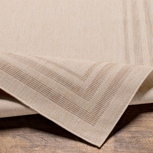 Tapis D'extérieur/intérieur Aspect Jute Beige/ivoire 160x213 Cm Georgia