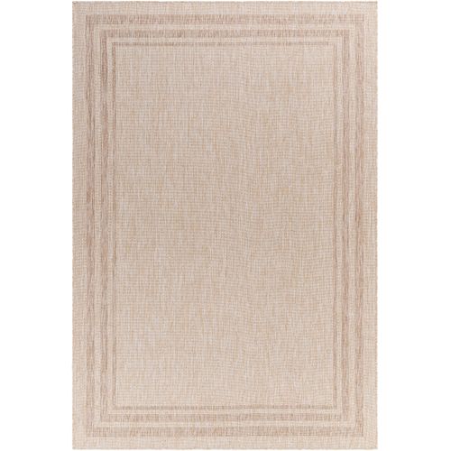 Tapis D'extérieur/intérieur Aspect Jute Beige/ivoire 160x213 Cm Georgia