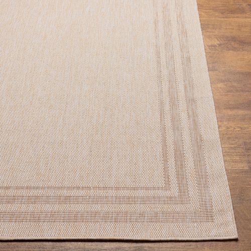 Tapis D'extérieur/intérieur Aspect Jute Beige/ivoire 160x213 Cm Georgia