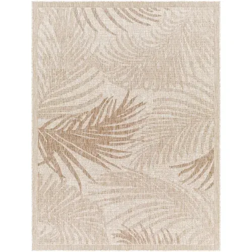 Tapis D'extérieur/intérieur Aspect Jute Beige/ivoire 200x275 Cm Vanessa
