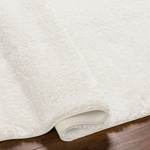 Tapis Shaggy Uni Beige Clair 160x213 Cm Claire