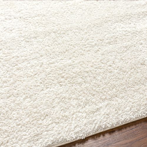 Tapis Shaggy Uni Beige Clair 160x213 Cm Claire