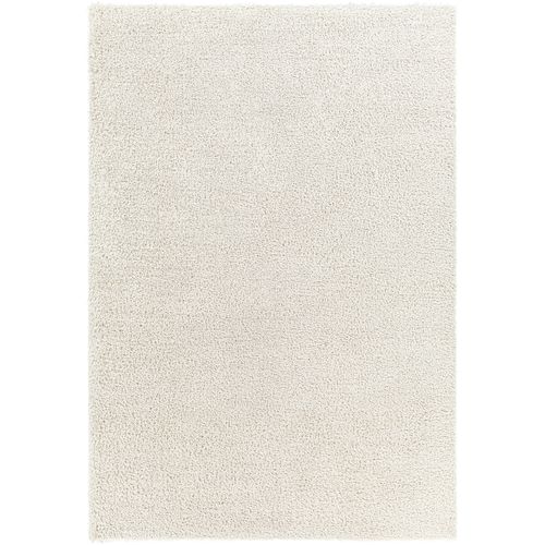Tapis Shaggy Uni Beige Clair 160x213 Cm Claire