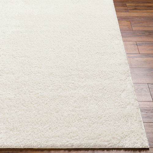 Tapis Shaggy Uni Beige Clair 160x213 Cm Claire