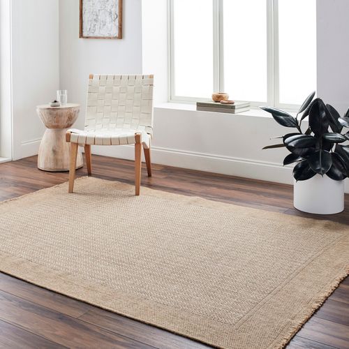 Tapis D'extérieur/intérieur Aspect Jute Beige 160x213 Cm Jenny