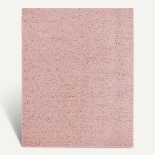 Tapis Shaggy Uni Rose Clair 200x275 Cm Soso